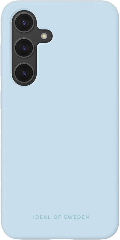 iDeal of Sweden Silicone Case geschikt voor Samsung Galaxy S24 - Light Blue