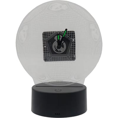Horloge in methacrylaat LED Cyp Brands Real Madrid