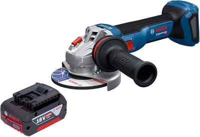 Bosch GWS 18V-11 Professional accu haakse slijper 18 V 125 mm + 1x accu 4,0 Ah - zonder oplader