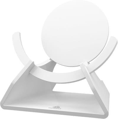 Luidspreker Standaard - Hifi Houder - Muziek Luisteren - Stabiele Gekantelde Basis - 114 cm - Wit