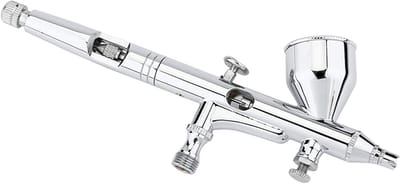 Complete Airbrush Kit met 0.2mm/0.3mm/0.5mm Naald voor Schilderen, Cake Decoratie en Tattoo Kunst