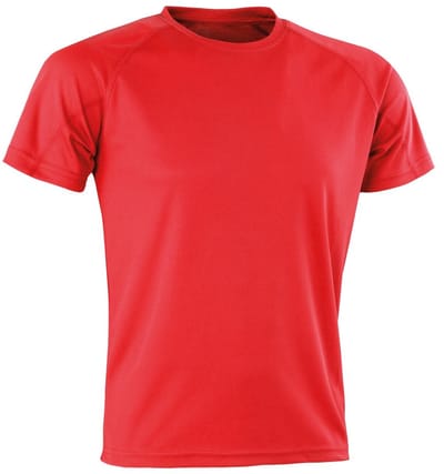 Spiro Heren Aircool T-Shirt (Rood)