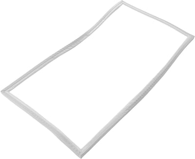 Vriezerdeurpakking - Koelkastafdichting Deurrubber - Energiebesparing - Nauwkeurige pasvorm - 40 x 35 x 5 cm - Wit
