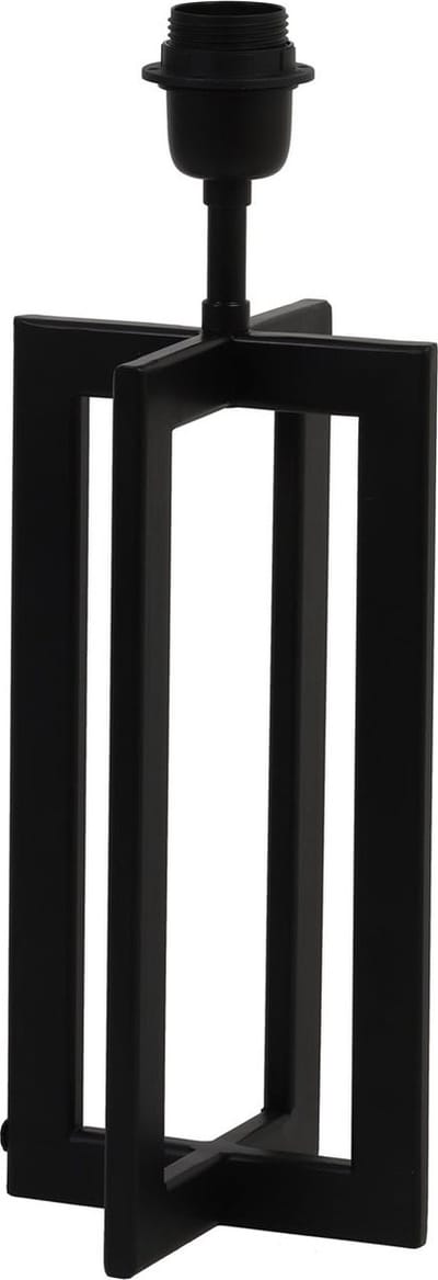 Light & Living Tafellamp Mace - Zwart - 15x35cm - Modern - Woonkamer - Slaapkamer