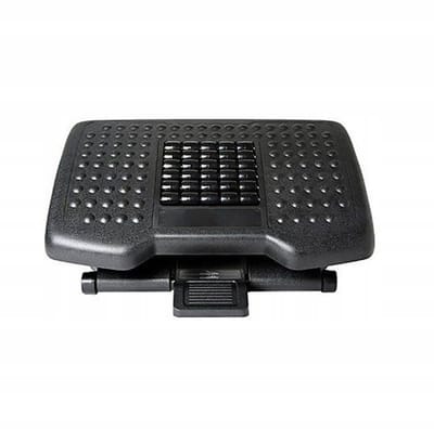 Verotech - Bureausteun - Ergonomische Voetsteun - Massage Rollen & Wiphoogte - Antislipoppervlak