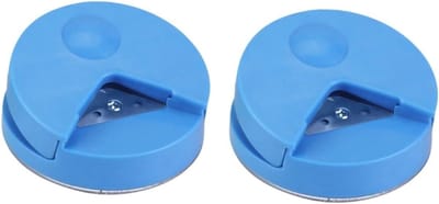 Papier Snijder - Papier Snijmachine Hoekronder - Kaarten Maken - Afvalbakje Onderin - 7x3cm - Willekeurig