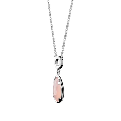 Orphelia 'Rivera' Dames 925 Sterling Zilveren Halsketting - Zilver ZK-7480/PC