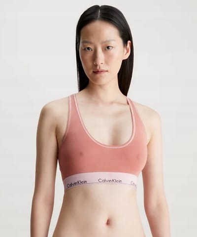 Calvin Klein - Dames Beha - Roze - M - Zacht met Logo
