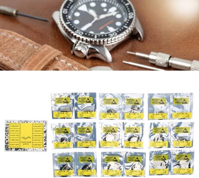 Waterdichte O-ring Rubber Gasket Set voor Horloges - Hoge Elasticiteit voor Horlogemakers en Herstelwerkzaamheden