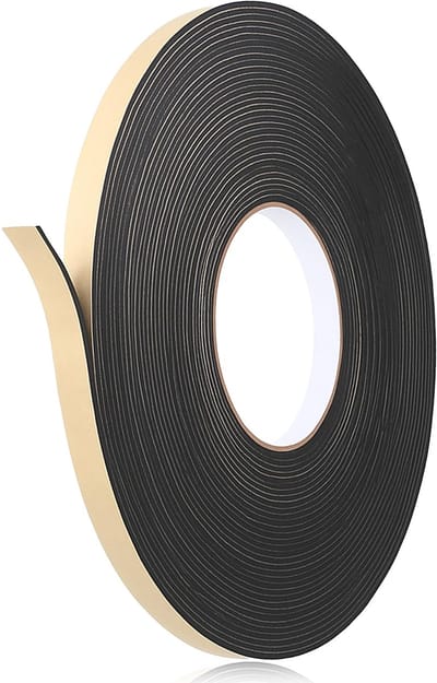 Solidchoice - Zelfklevende Dichtband 10 mm x 15 m voor Deuren en Ramen