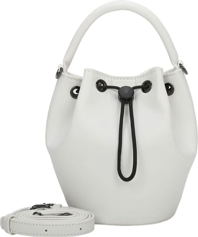 BUFFALO Schoudertas Muse Citro Bucket Bag White Crème