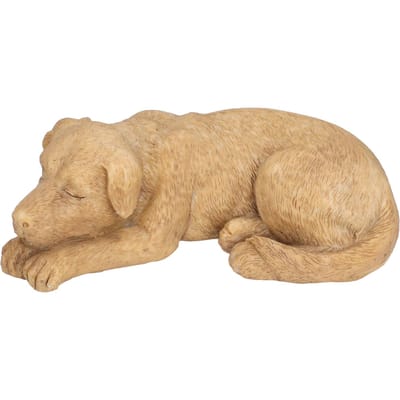Imitatie stenen huisdier gedenkteken grafsteen kat hond herdenkingshars knutsel grafsteen voor gazon beige