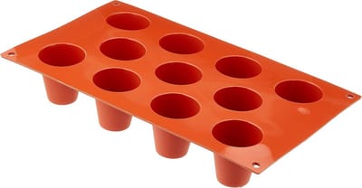 Famanu – Siliconen babà bakvorm voor klassieke dessertgebakjes met ronde vorm