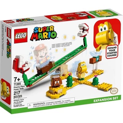 Lego Super Mario Uitbreidingspakket-71365 Piranha Plant Power Slide (Diversen) Nieuw