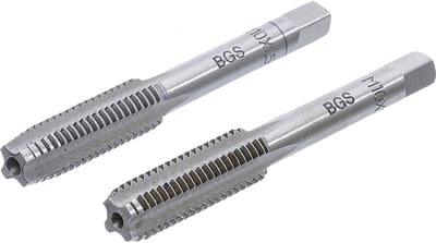 BGS Draadsnijtap - voor- en nasnijder - M10 x 1,5 - 2 delig