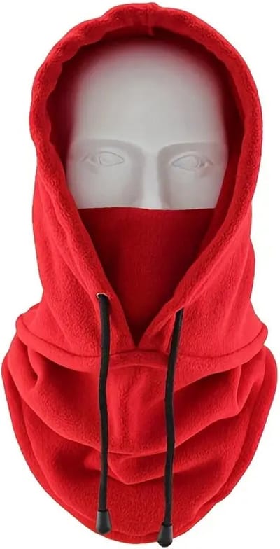 Livano Winter Masker - Balaclava - Ski Mask - Ski Masker - Bivakmuts - Full Face Mask - Rood