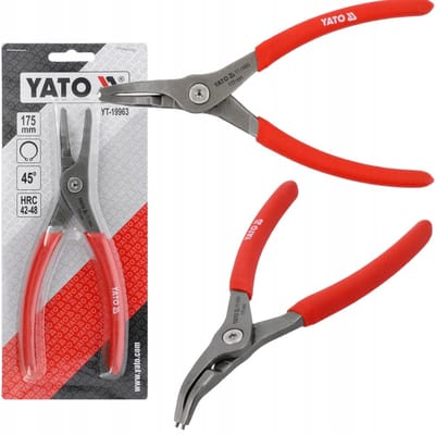 Yato Seeger tang, 175 mm, 19-60 mm, gebogen, CrV
