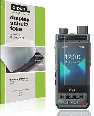 dipos – 4x Matte Beschermfolie geschikt voor Hytera P60 | Krasbestendige & antireflecterende Screenprotector Ultra-Thin