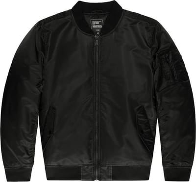 Vintage Industries Bomberjack Row Zwart - Maat L