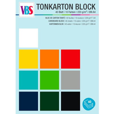 VBS XXL Kartoen blok - Basic