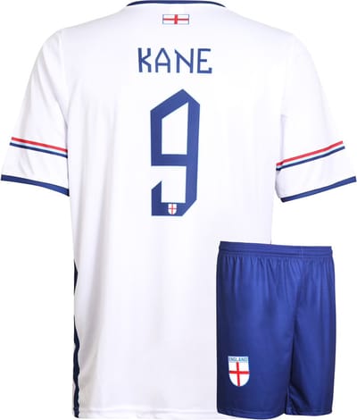 Engeland Voetbaltenue Kane Thuis - Voetbal Tenue Kinderen - Shirt en Broekje - Jongens en Meisjes - Volwassenen - Heren en Dames - Maat 164