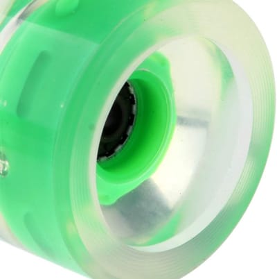 Skateboard Wielen - Longboard Wielen - Avond Rijden - Gloeien in Donker - 70mm Diameter - Groen