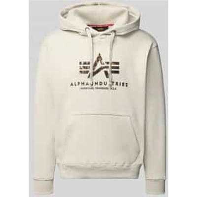 Hoodie Alpha Industries Basic Big Logo Effect Print