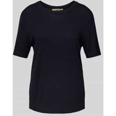 Gebreid shirt met ronde hals