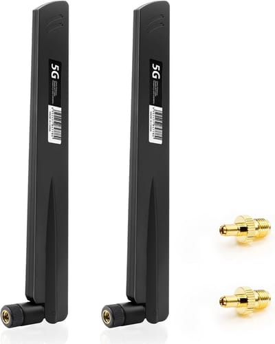 5G LTE Antenne - Signaalversterker WLAN - Router IoT Gateway - 18dBi Omnidirectioneel - 600-6000 MHz - Zwart