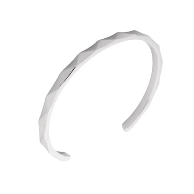 Melano friends Jessica facet armband - Zilverkleurig - Dames - Maat Medium