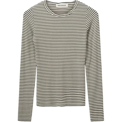 Gestreepte lange mouwen T-shirt dames Sofie Schnoor Petriciasw