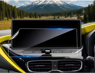 Navigatie Beschermfolie voor Nissan Qashqai j12, X-Trail T33 e-POWER en Juke 2024/2025 - 12.3 Inch GPS Nano Screen Protector, Krastbestendig en Duurzaam