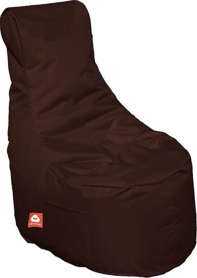 Whoober zitzak stoel Nice outdoor donker bruin - Wasbaar - Voor binnen en buiten