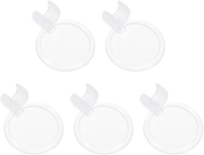 Dailygoods- Vergrootglas 5 Stuks - Penenhouder/Diamantmotief - Kunststof/Glas - Multifunctioneel - Handheld - Afmetingen 4,70 x 3,20 cm - Loep