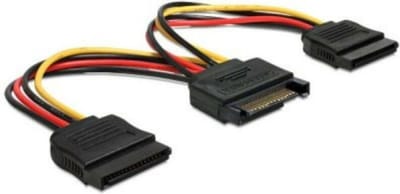 DeLOCK power cable - SATA power to SATA power - 15 cm
