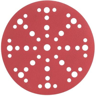 Radix - Schuurschijf - Pro - Klittenband 150 mm - P120 – 49 stofgaten (50 stuks)