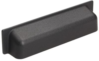 Gamet - Deurbeslag Accessoire - Grafiet Structuur - 96mm