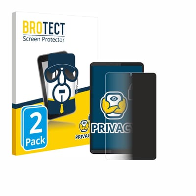 BROTECT - privacy screenprotector voor Lenovo Tab One 8.7" - Folie Beschermfolie Blauwlichtfilter 2 Stuks
