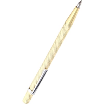 Outil de stylo à graver portable pour traçage, graveur pour verre et céramique, outil de traçage (argent) beige