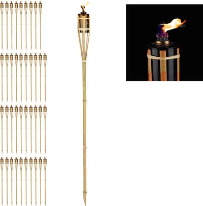 Tuinfakkels - set van 40 - 90 cm
