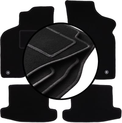 Set veloursmatten voor: Seat Arosa hatchback (1997-2005)