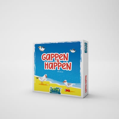 Gappen & Happen - Strategisch Bordspel - Bordspel voor Kinderen - 2-4 Personen - Bordspel vanaf 7 Jaar - Bordspel voor Familie - Familiespel Kinderen - Familiespel van het Jaar