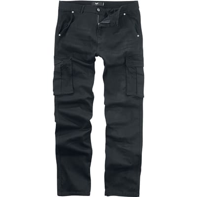 Black Premium by EMP Jeans - Cargo - W30L32 tot W36L34 - voor Mannen - zwart