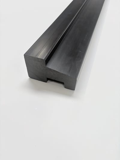 Kunststof onderdorpel | 200cm | kozijn | kopmaat 66x110mm | massief | renovatie | nooit geen verrotte onderdorpel meer