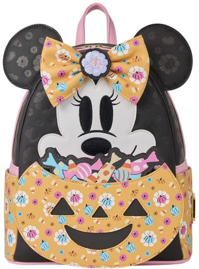 Disney Loungefly Mini Backpack Minnie Mouse Pumpkin