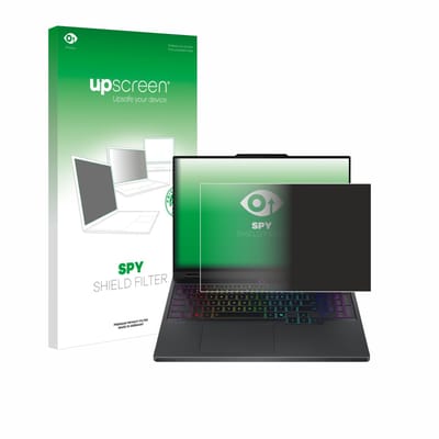 upscreen - privacyscherm voor Lenovo Legion 5 15IRX10 PF9XB5828034 - privacy filter screenfilter Blauwlichtfilter