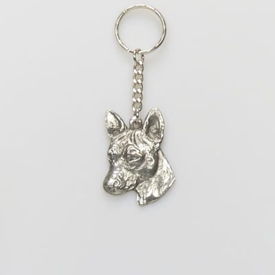 Sleutelhanger Basenji - Hondensleutelhanger - Cadeau Hondenliefhebber - Unieke serie - Compact, stijlvol en gedetailleerd