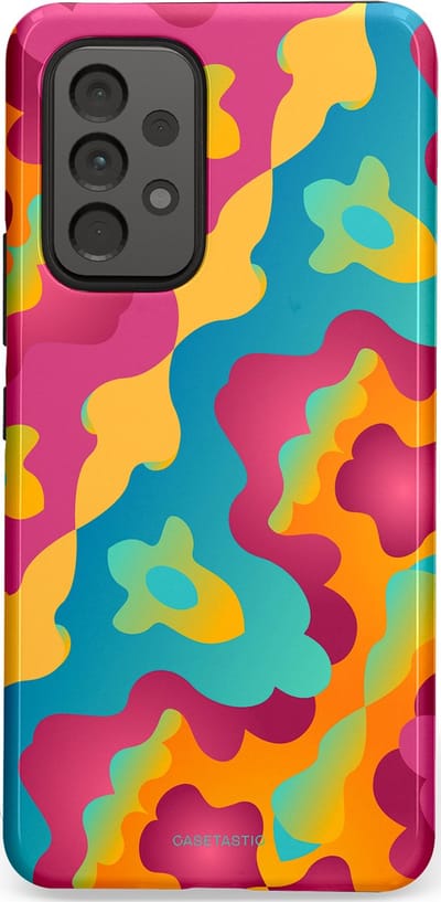 Casetastic Hoesje Geschikt voor Samsung A53 - Stijlvolle Beschermende Duo-layer Case - Vlektastisch