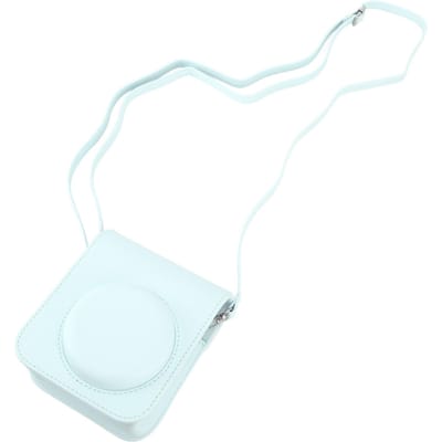 Mini Instant Camera Beschermtas PU Camera Tas Met Verstelbare Schouderriem Voor Fujifilm mintgroene kleur