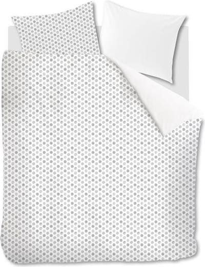 Snoozing Jari Dekbedovertrek - Tweepersoons - 200x200/220 cm - Grey
